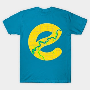 Edmonton Map T-Shirt